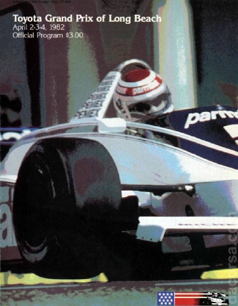 Poster of Toyota Grand Prix of Long Beach 1982, FIA Formula One World Championship round 03, United States, 2 - 4 April 1982