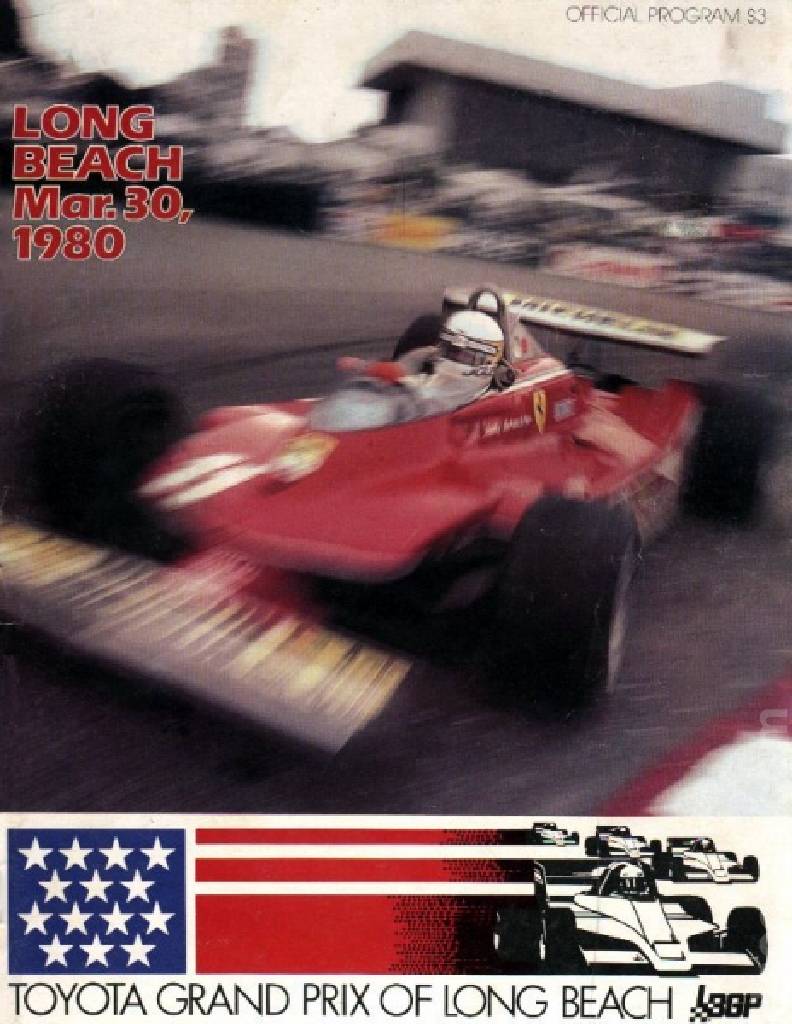 Poster of Toyota Grand Prix of the United States West 1980, FIA Formula One World Championship round 04, United States, 30 March 1980
