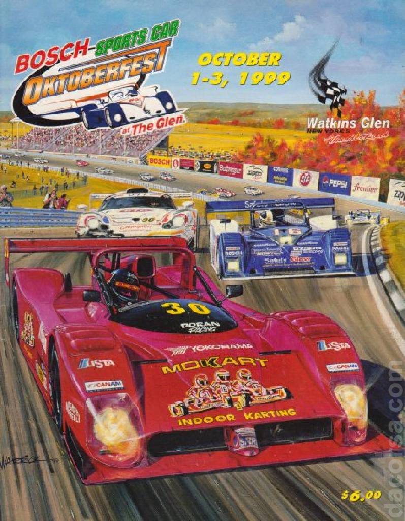 Poster of Bosch Sportsvar Oktoberfest 1999, FIA GT Championship round 09, United States, 1 - 3 October 1999