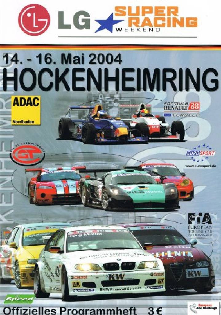 Image representing FIA GT Championship Hockenheimring 2004, Germany, 14 - 16 May 2004