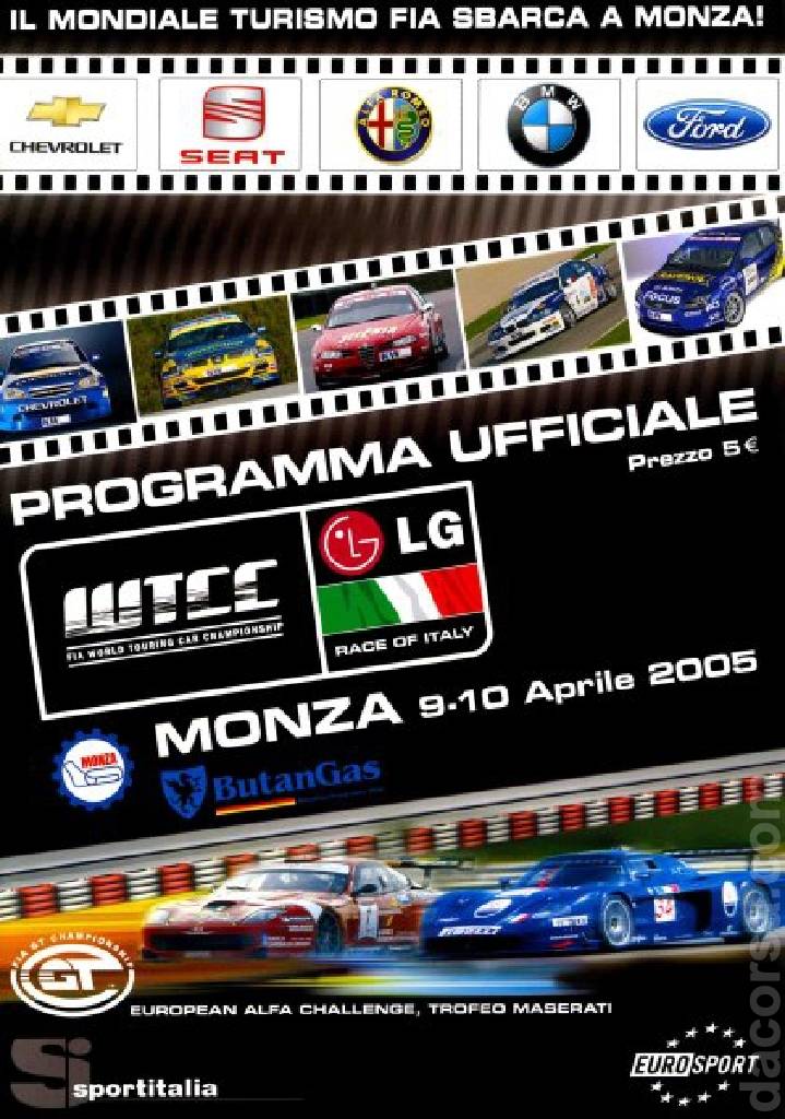 Image representing FIA GT Championship Monza 2005, Italy, 9 - 10 April 2005