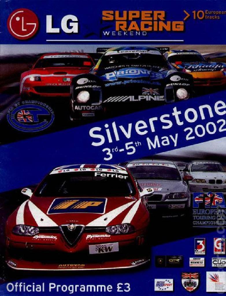 Poster of FIA GT Championship Silverstone 2002, United Kingdom, 3 - 5 May 2002