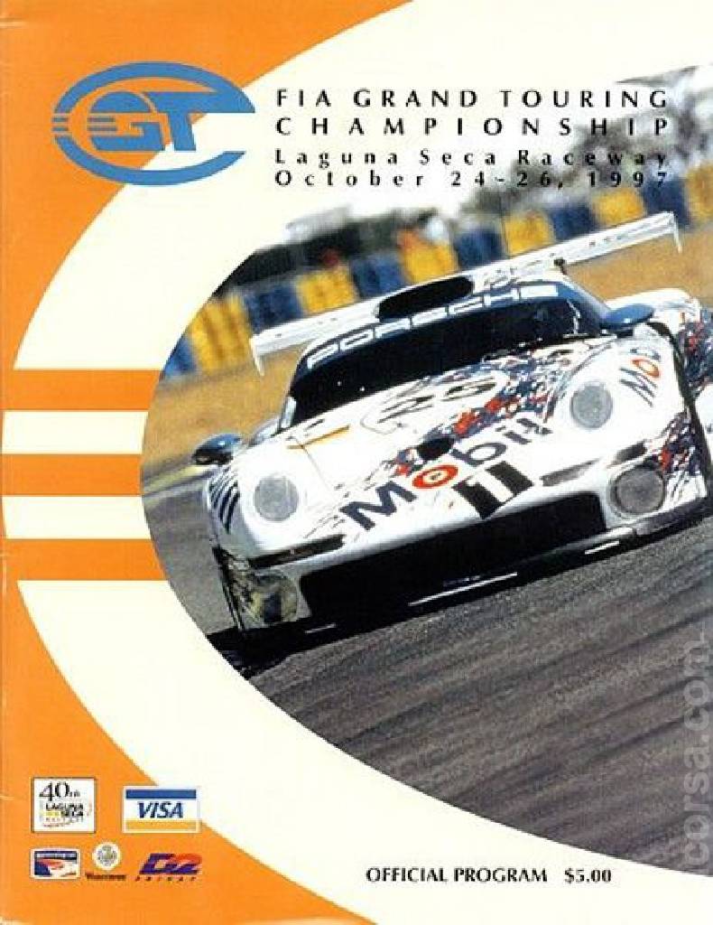 Poster of Laguna Seca 4 Hours 1997, FIA GT Championship round 11, United States, 24 - 26 October 1997