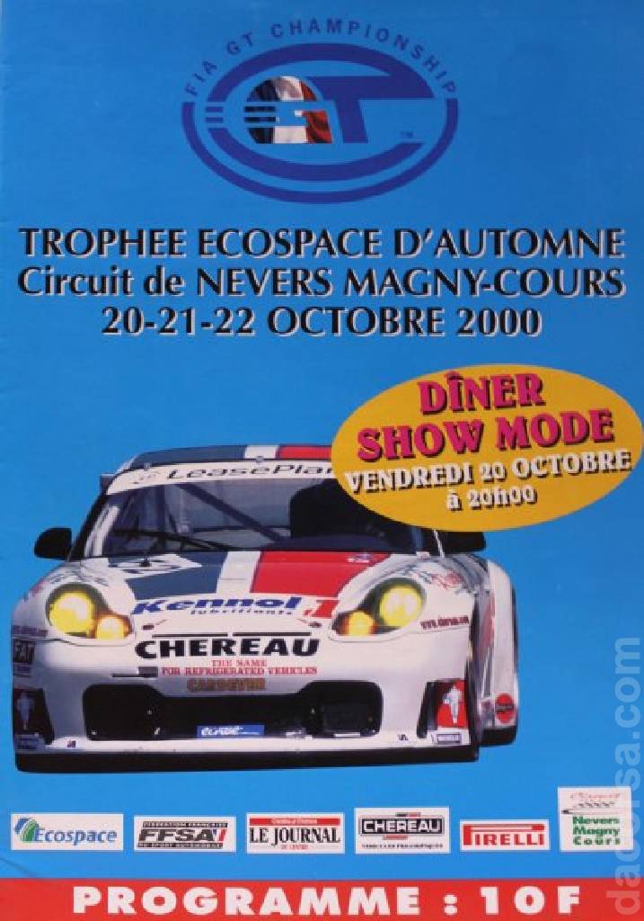 Poster of Magny-Cours 500km 2000, FIA GT Championship round 10, France, 20 - 22 October 2000