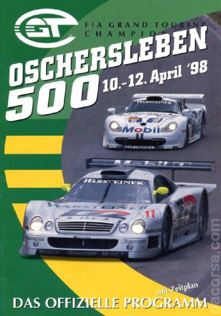 Poster of Oschersleben 500km 1998, FIA GT Championship round 01, Germany, 10 - 12 April 1998