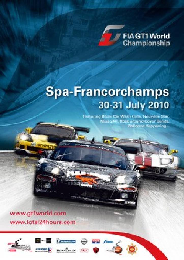 Image representing FIA GT1 World Championship Spa-Francorchamps 2010, Belgium, 29 July - 1 August 2010