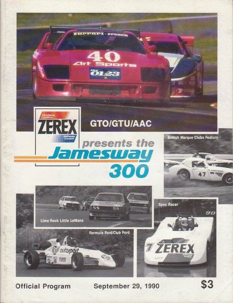 Poster of The Jamesway 300 1990, IMSA GT Championship round 18, United States, 29 September 1990
