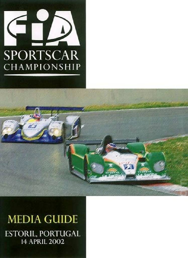 Poster of FIA Sportscar Championship Estoril 2002, International Sports Racing Series round 02, Portugal, 14 April 2002