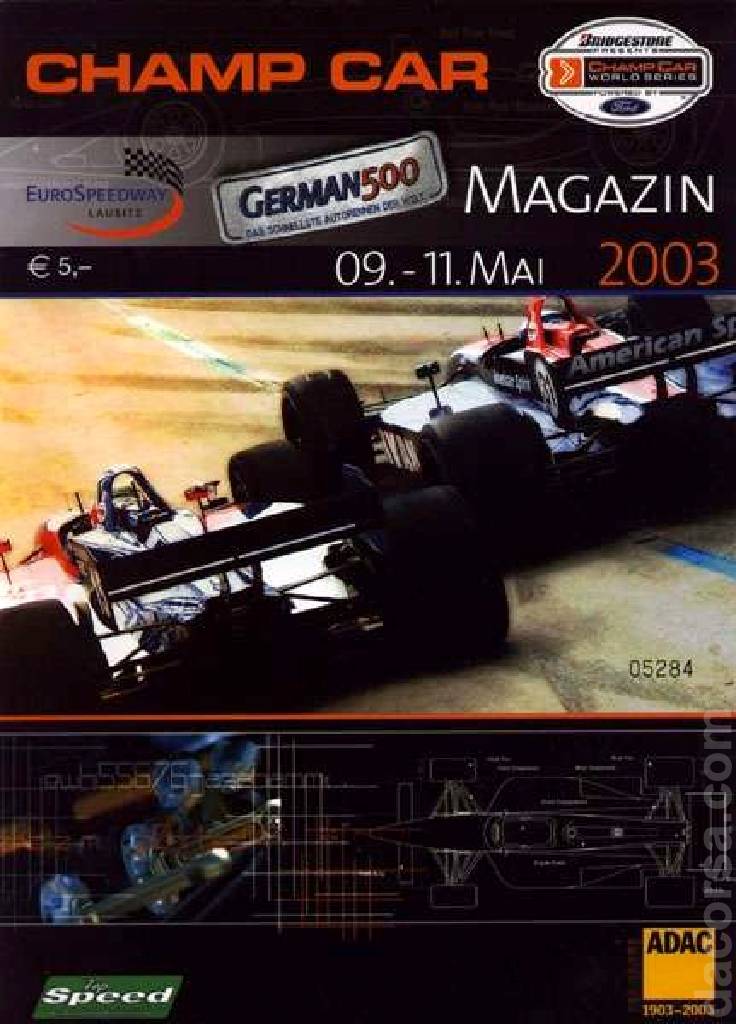 Poster of FIA Sportscar Championship Lausitzring 2003, International Sports Racing Series round 02, Germany, 9 - 11 May 2003