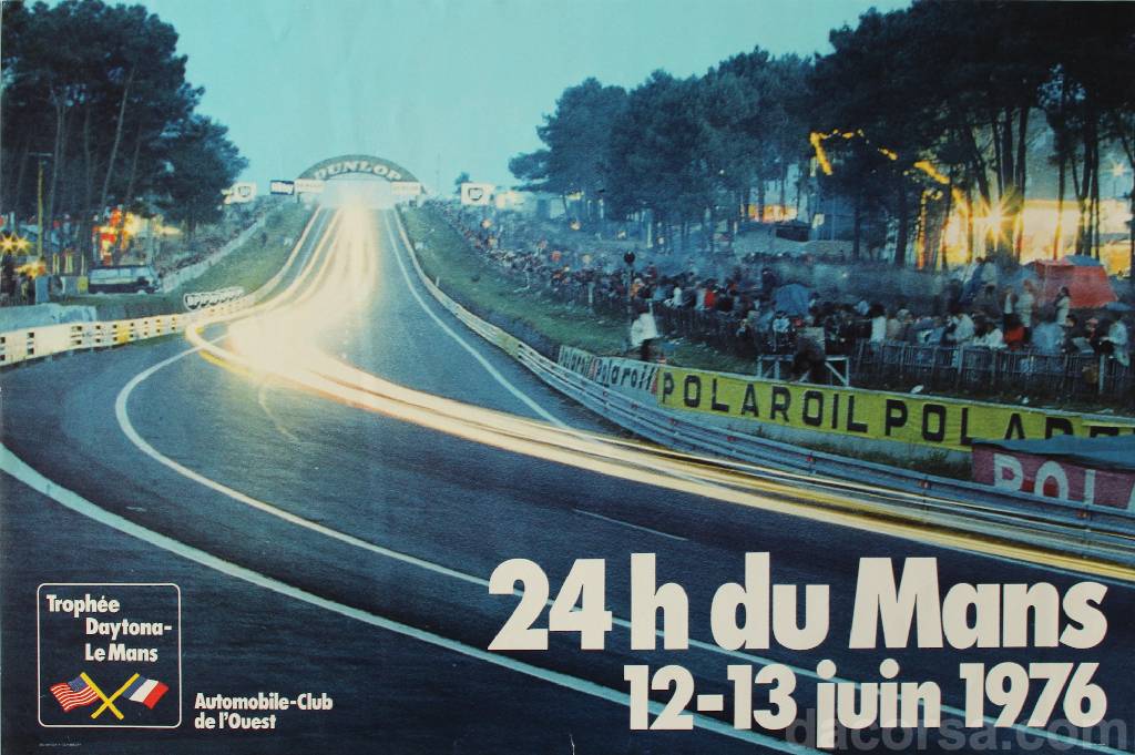 Poster of 44. edition des 24 Heures du Mans, France, 12 - 13 June 1976