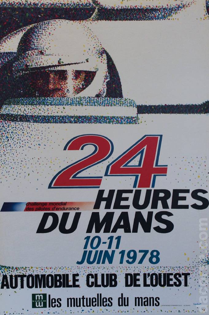 Poster of 46. edition des 24 Heures du Mans, France, 10 - 11 June 1978