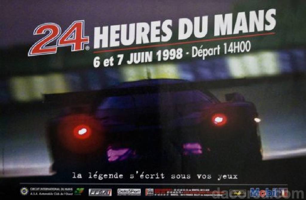Image representing 66. edition des 24 Heures du Mans, France, 6 - 7 June 1998