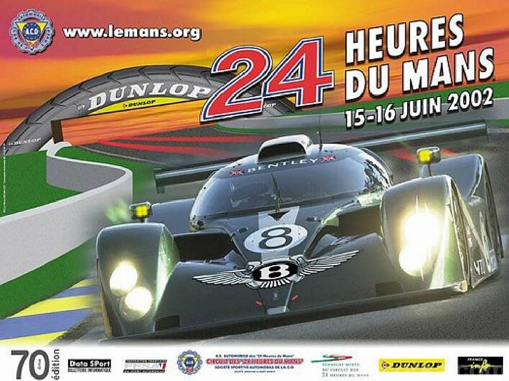 Poster of 70. edition des 24 Heures du Mans, France, 15 - 16 June 2002
