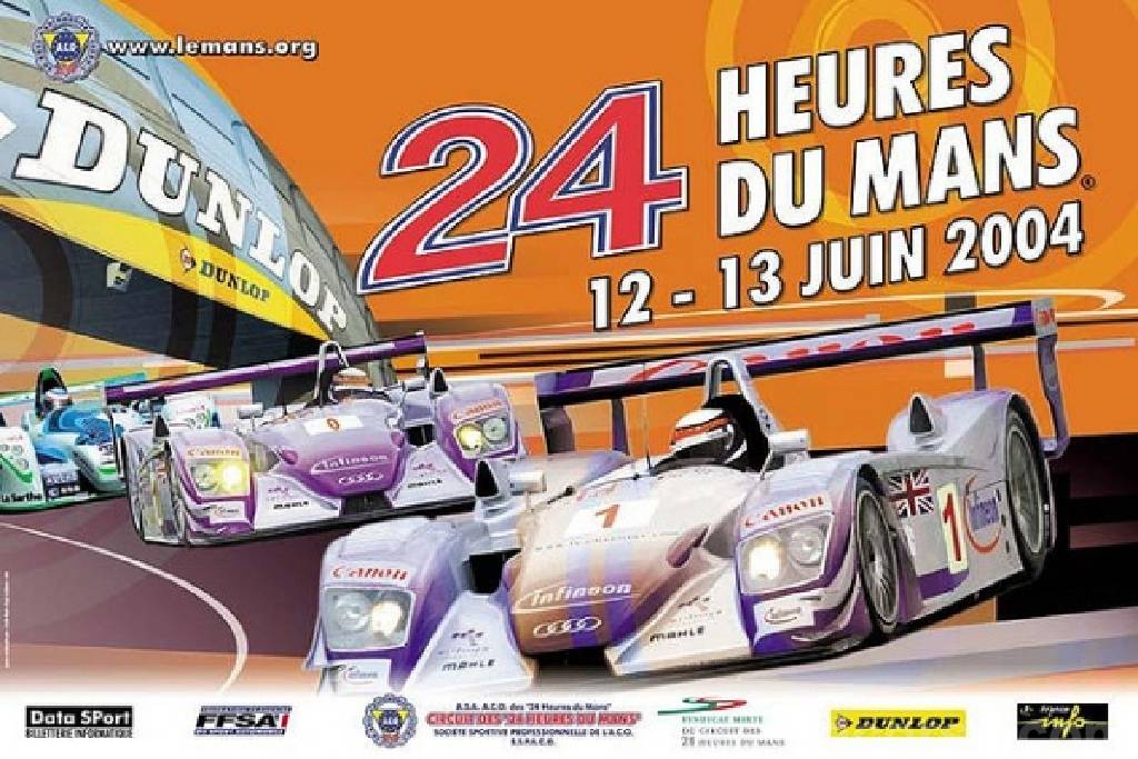 Image representing 72. edition des 24 Heures du Mans, France, 12 - 13 June 2004