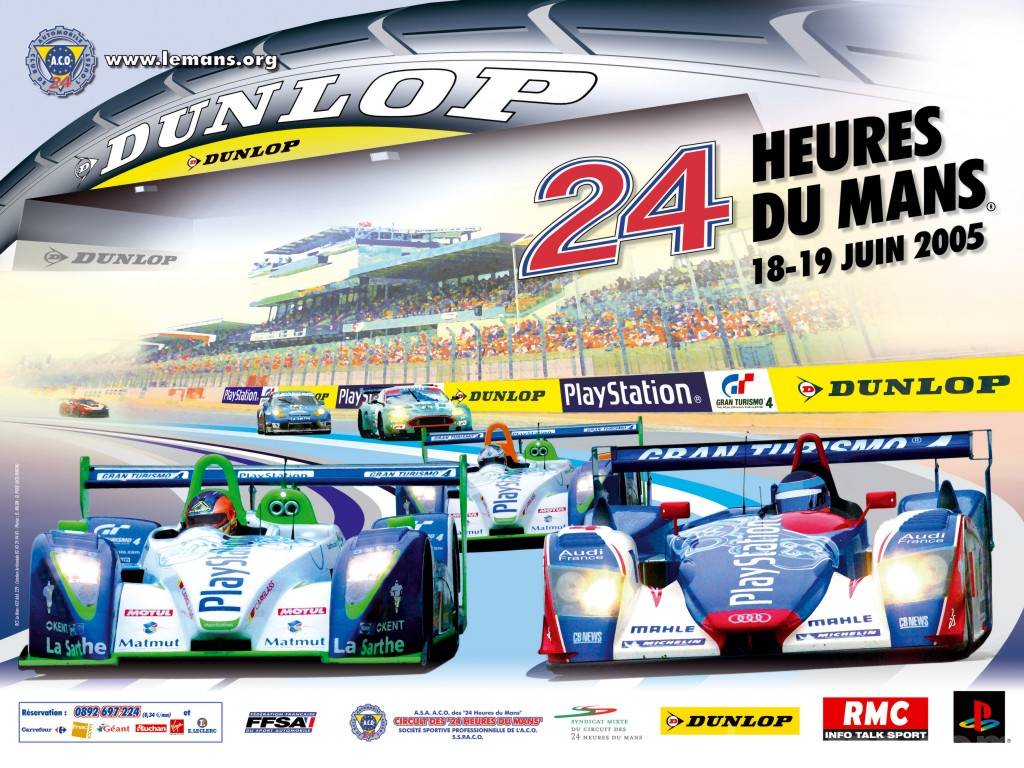 Image representing 73. edition des 24 Heures du Mans, France, 18 - 19 June 2005