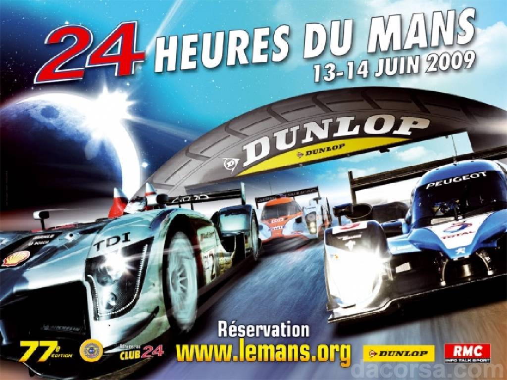 Image representing 77. edition des 24 Heures du Mans, France, 13 - 14 June 2009
