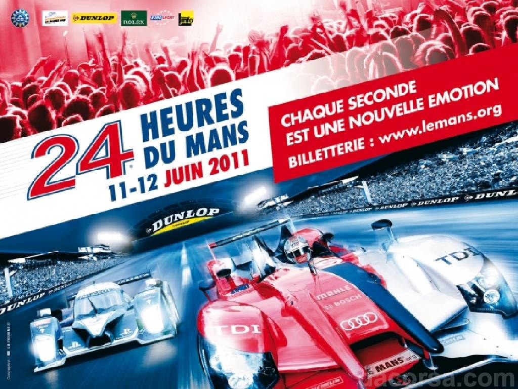 Image representing 79. edition des 24 Heures du Mans, France, 11 - 12 June 2011