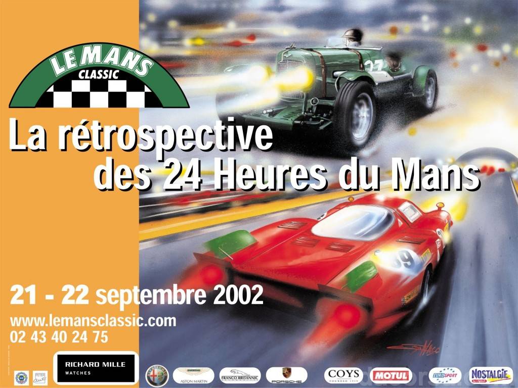 Image representing 1. Le Mans Classic, France, 20 - 22 September 2002