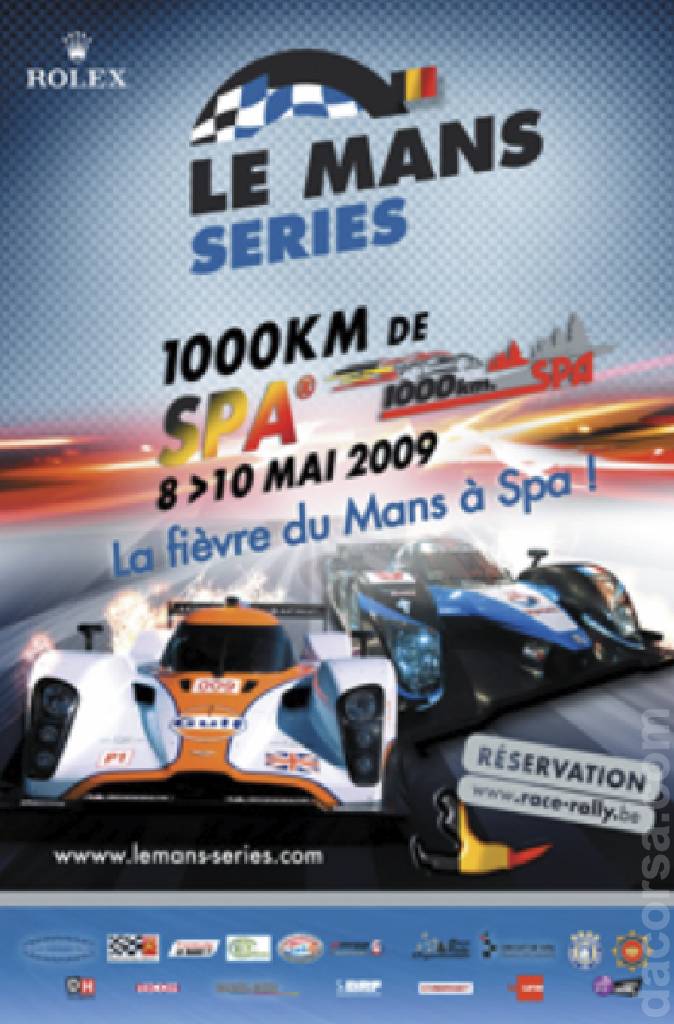 Image representing 1000km of Spa-Francorchamps 2009, Le Mans Series round 02, Belgium, 8 - 10 May 2009