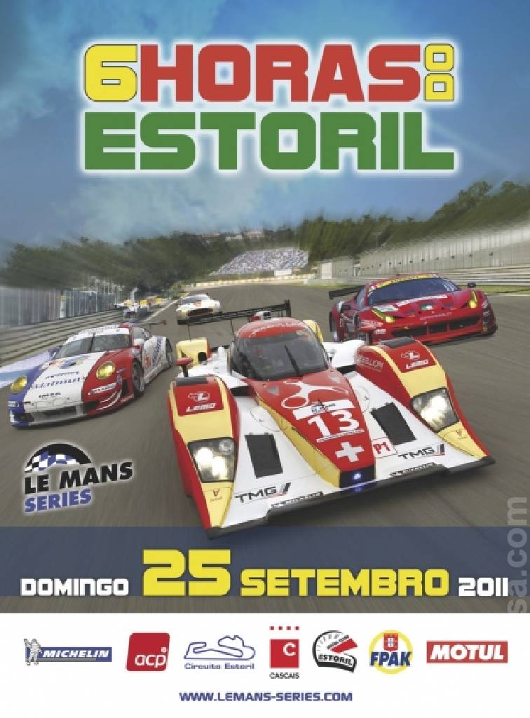 Poster of 6 Hores do Estoril 2011, Le Mans Series round 05, Portugal, 23 - 25 September 2011