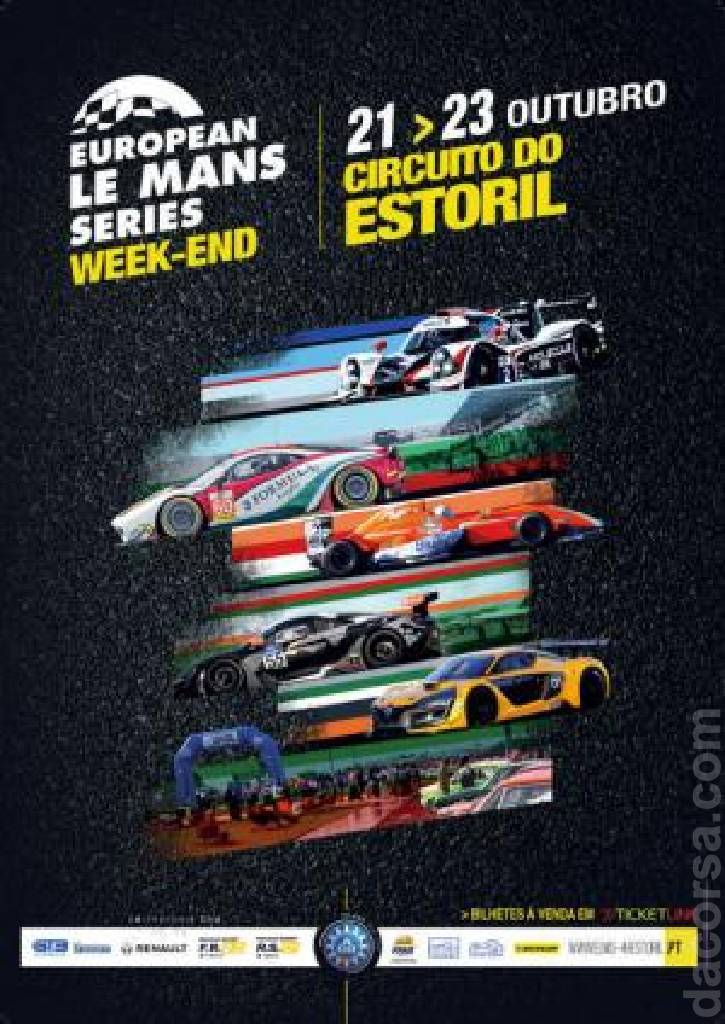 Poster of 4 Hores do Estoril 2016, Michelin Le Mans Cup round 06, Portugal, 21 - 23 October 2016