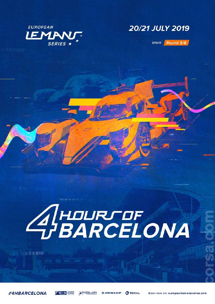 Poster of Michelin Le Mans Cup | Catalunya 2019, Spain, 19 - 20 July 2019