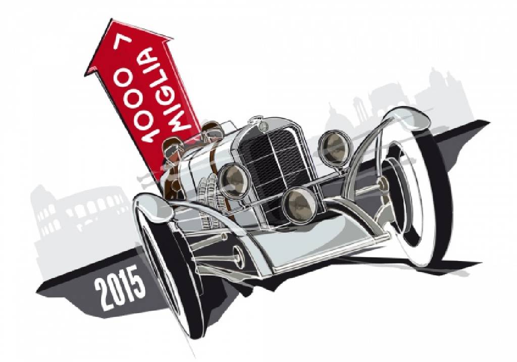Image representing 1000 Miglia Storica 2015, Italy, 14 - 17 May 2015