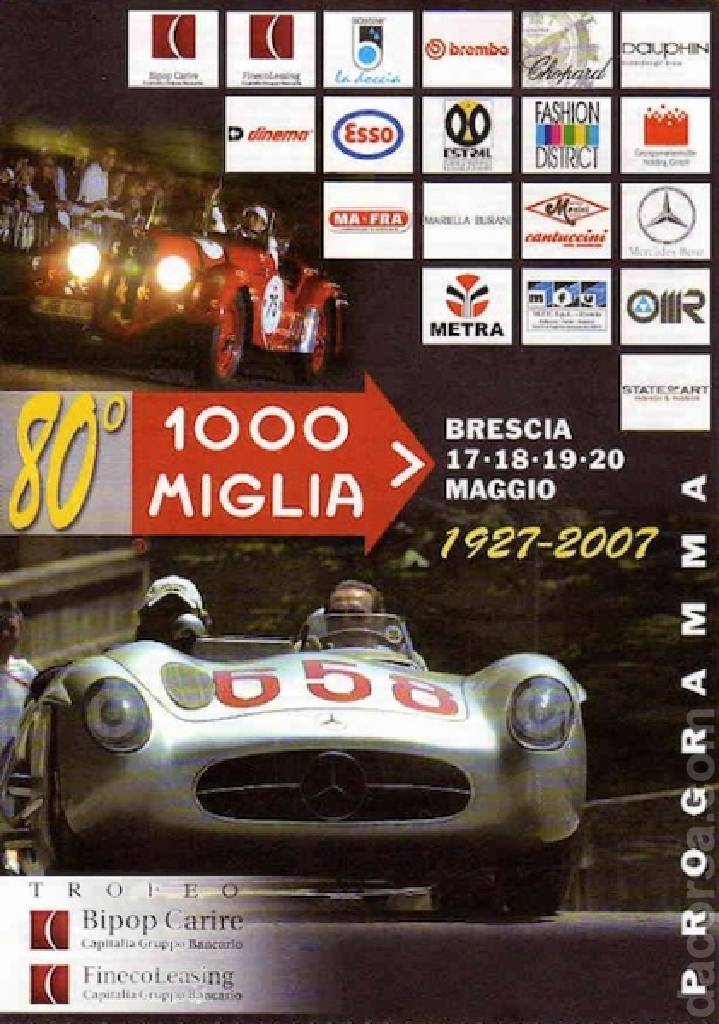Poster of Mille Miglia 2007, Italy, 17 - 20 May 2007