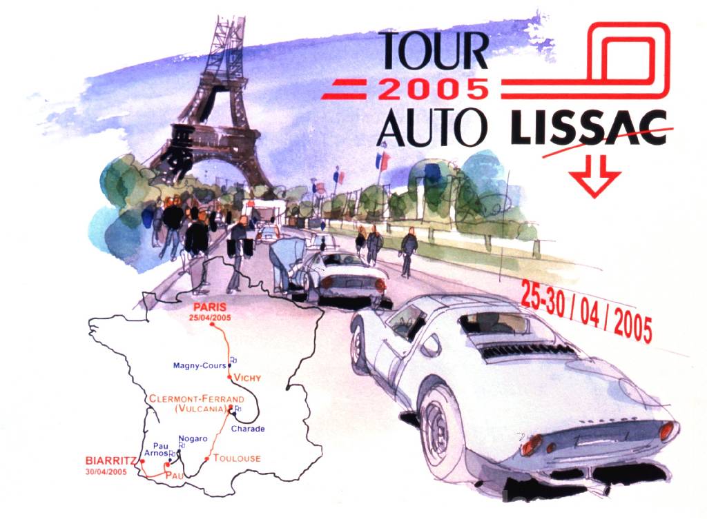 Image representing Tour Auto Lissac 2005, France, 25 - 30 April 2005