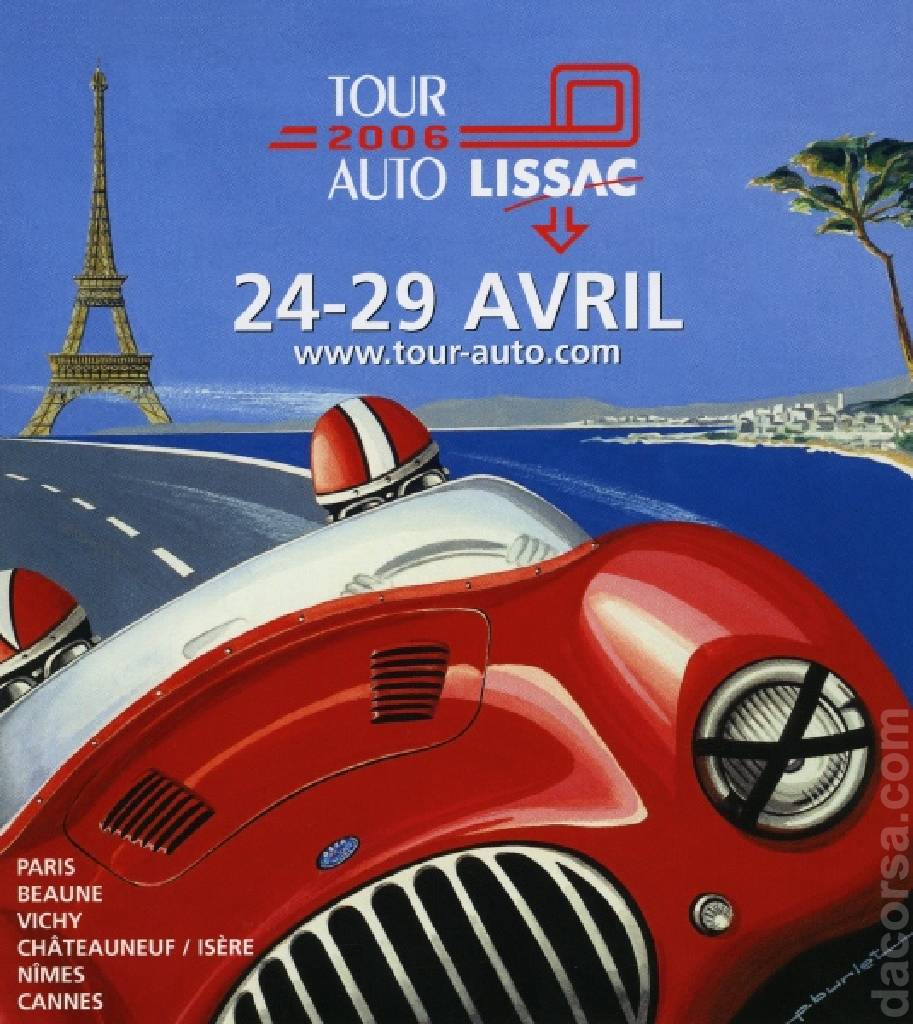 Poster of Tour Auto Lissac 2006, France, 24 - 29 April 2006