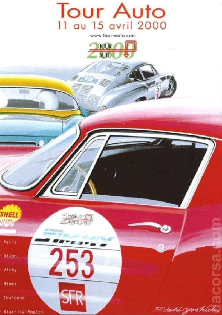 Poster of Tour Auto 2000, France, 11 - 15 April 2000