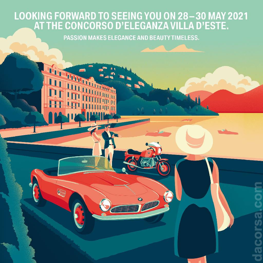 Poster of Concorso d'Eleganza Villa d'Este 2021, Italy, 1 - 3 October 2021