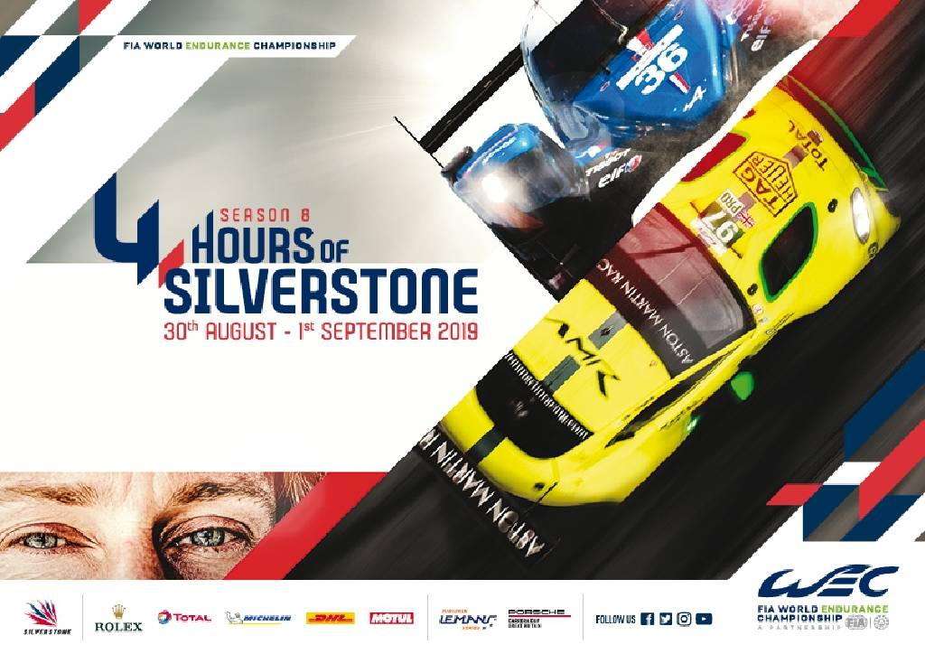 Poster of 4 Hours of Silverstone 2020, FIA World Endurance Championship round 01, United Kingdom, 30 August - 1 September 2019