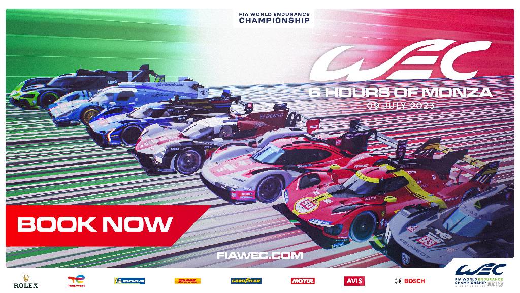 Poster of 6 Hours of Monza 2023, FIA World Endurance Championship round 05, Italy, 9 July 2023