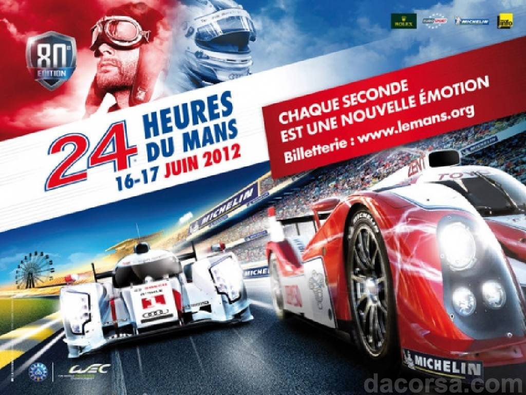 Image representing 80. edition des 24 Heures du Mans, FIA World Endurance Championship round 03, France, 16 June 2012 - 17 June 2011