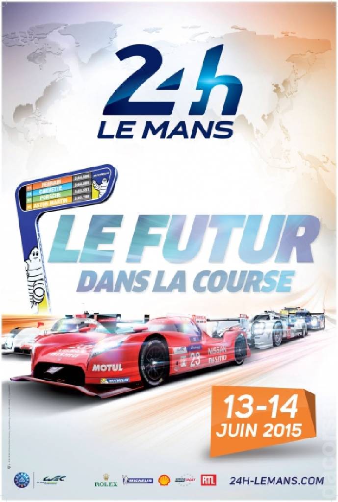 Image representing 83. edition des 24 Heures du Mans, FIA World Endurance Championship round 03, France, 13 - 14 June 2015