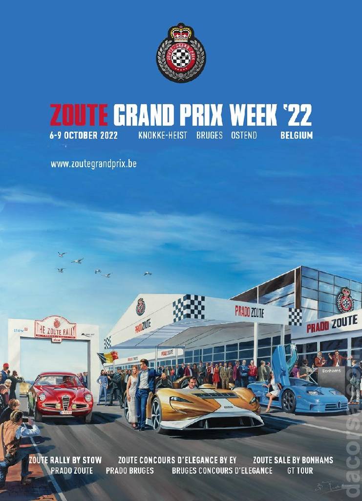 Poster of 13. Zoute Grand Prix, Belgium, 6 - 9 October 2022