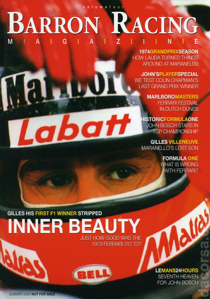 Image representing Barron Racing Magazine volume Four, %!s(<nil>)