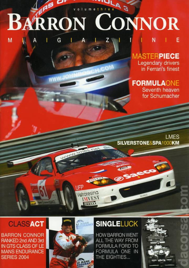 Image representing Barron Racing Magazine volume Three, %!s(<nil>)