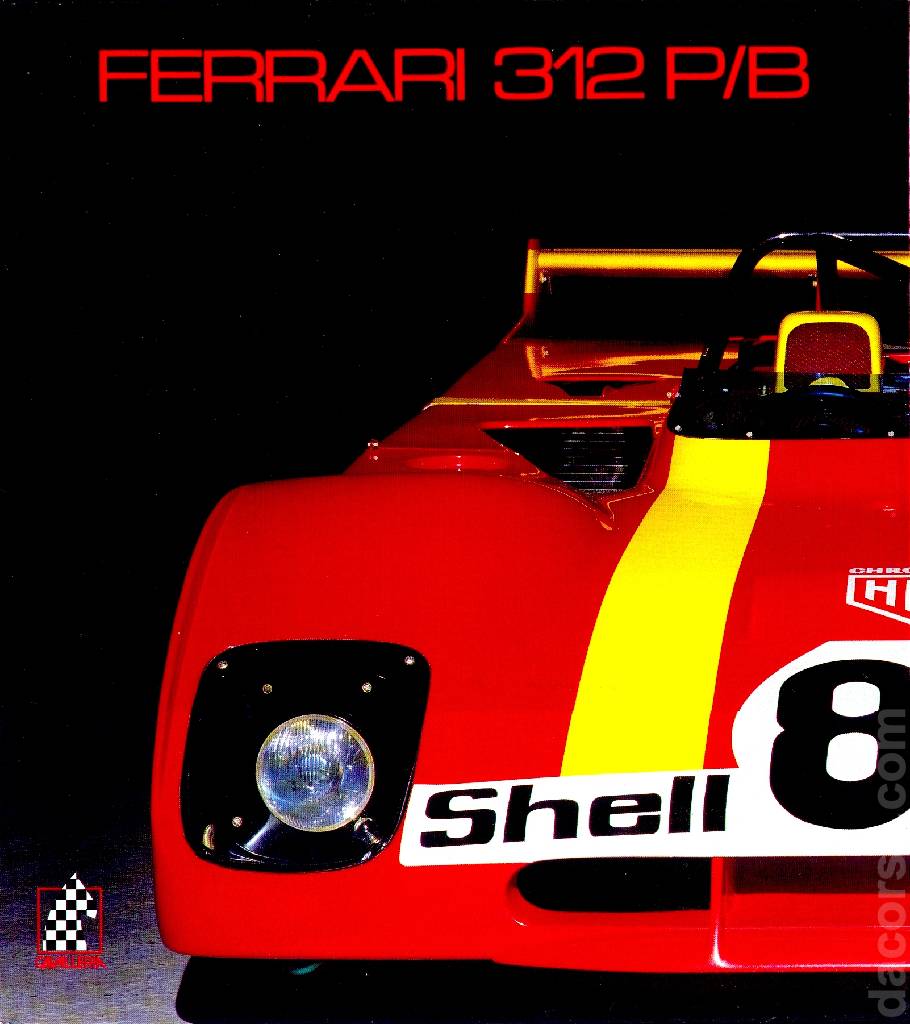 Cover of Ferrari 312 P/B issue 2, Cavalleria Series