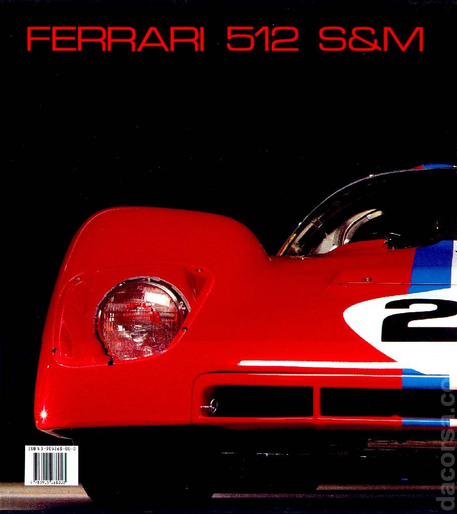 Cover of Ferrari 512 S&M (s/n 1014) issue 1, Cavalleria Series
