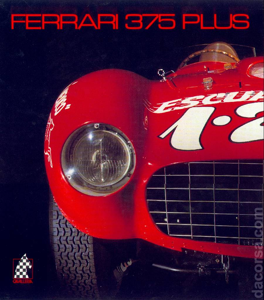 Cover of Ferrari 375 Plus (s/n 0392 AM) issue 6, Cavalleria Series