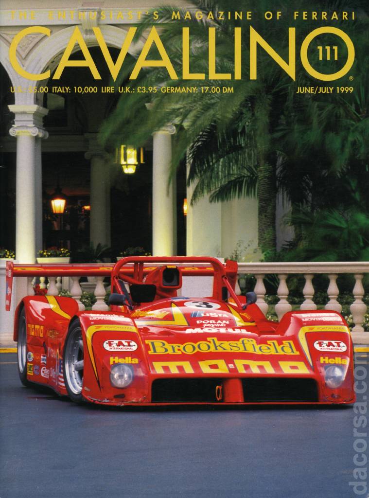 Image representing Cavallino Magazine issue 111, June / July 1999