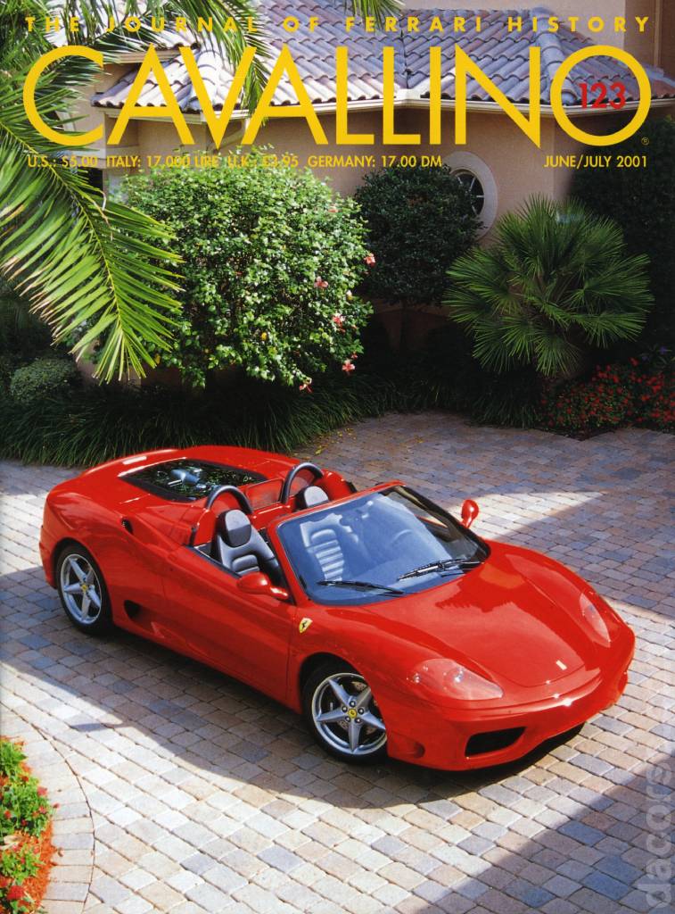 Image representing Cavallino Magazine issue 123, June / July 2001
