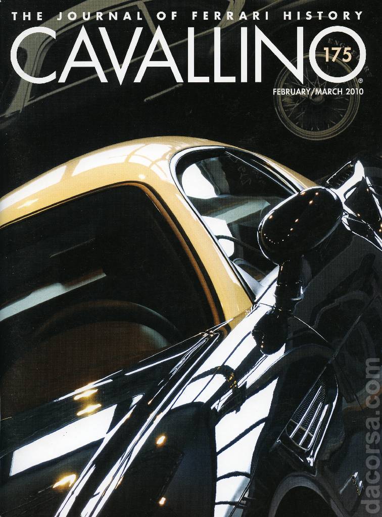 Cover of Cavallino Magazine issue 175, February / March 2010
