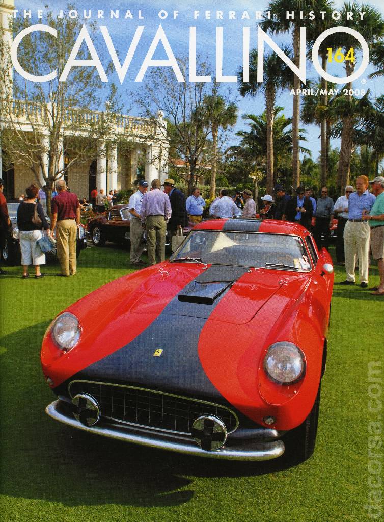 Cover of Cavallino Magazine issue 164, April / May 2008