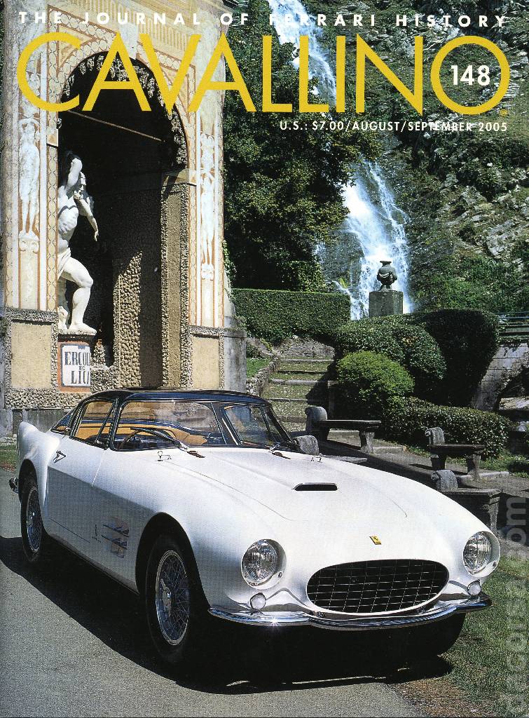 Cover of Cavallino Magazine issue 148, August / September 2005