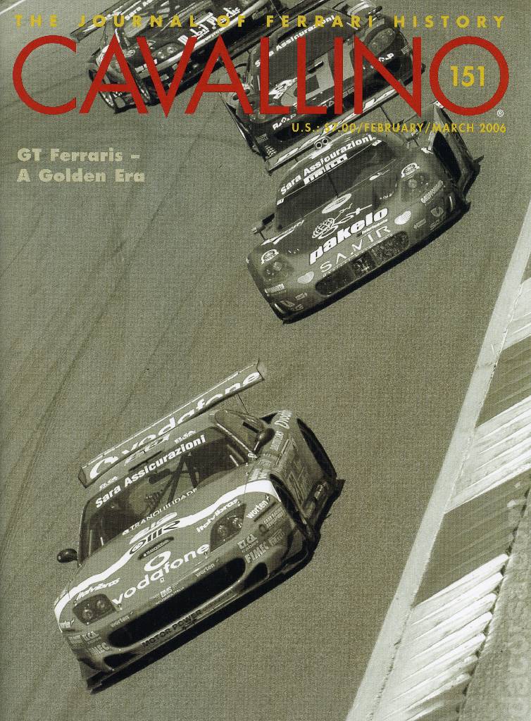 Cover of Cavallino Magazine issue 151, February / March 2006