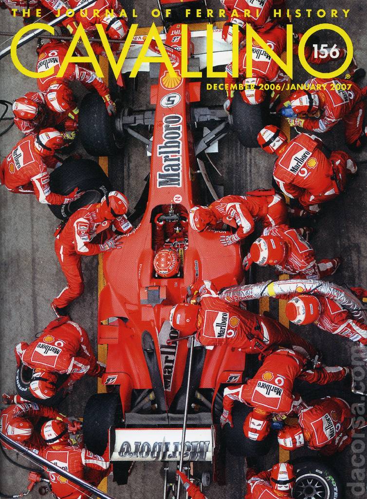Cover of Cavallino Magazine issue 156, December 2006 / January 2007