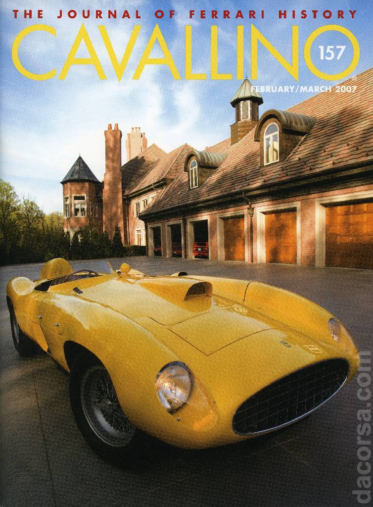 Cover of Cavallino Magazine issue 157, February / March 2007